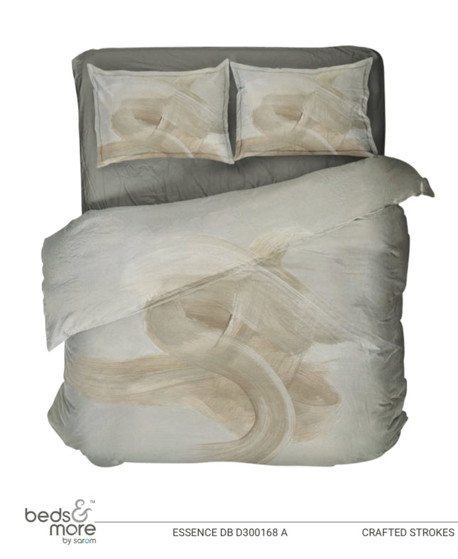 Sarom (CRAFTED STROKES) Bedsheets