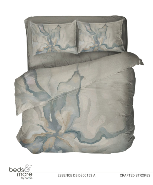 Sarom (CRAFTED STROKES) Bedsheets