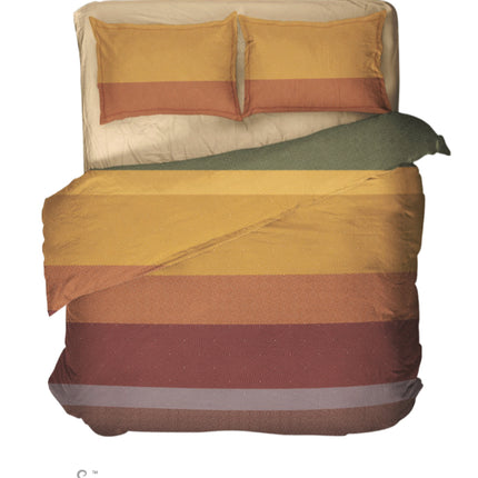 Sarom (CRAFTED STROKES) Bedsheets
