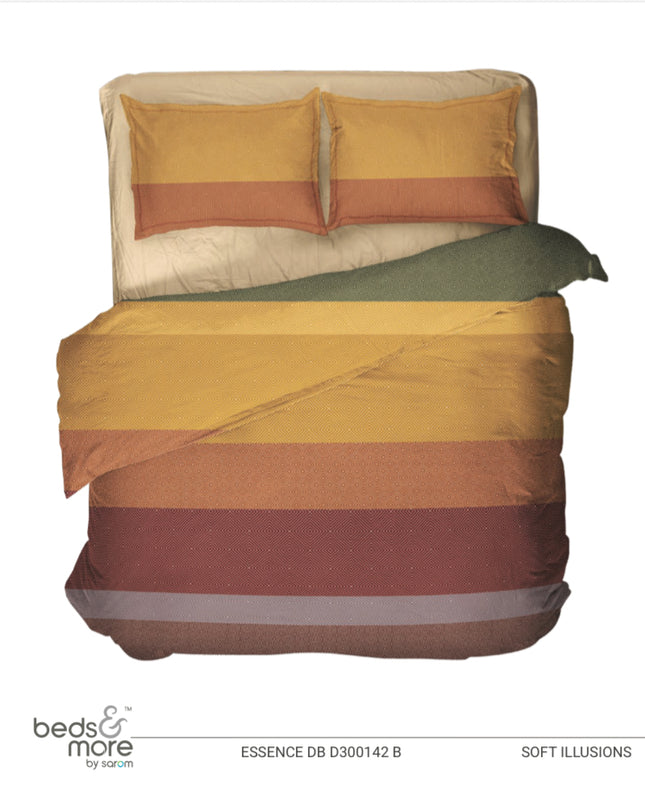 Sarom (CRAFTED STROKES) Bedsheets