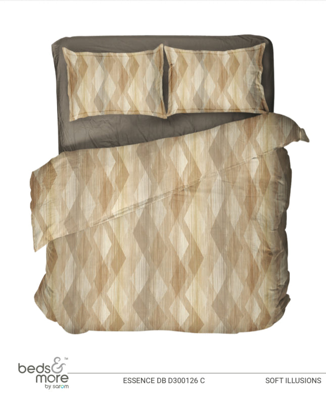 Sarom (CRAFTED STROKES) Bedsheets