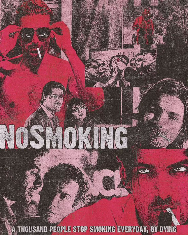 No Smoking – Movie Poster (A4 Size)