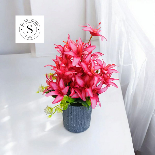 Premium Artificial Flower Pot