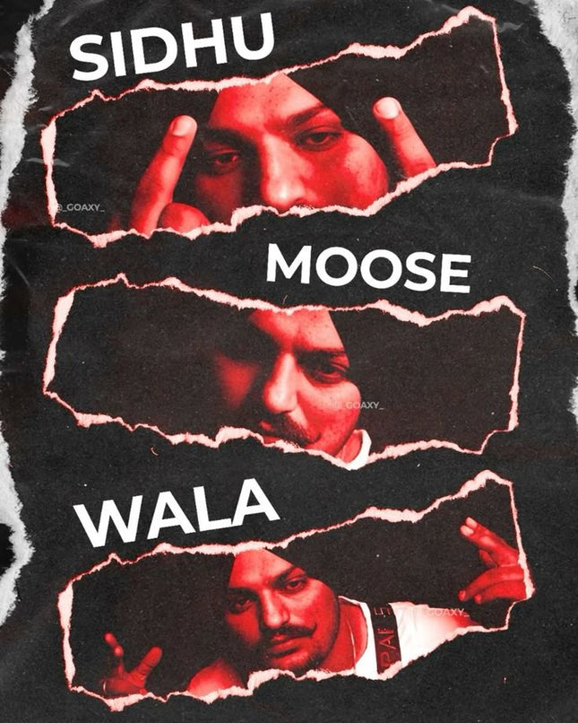 Sidhu Moose Wala – Poster (A4 Size)