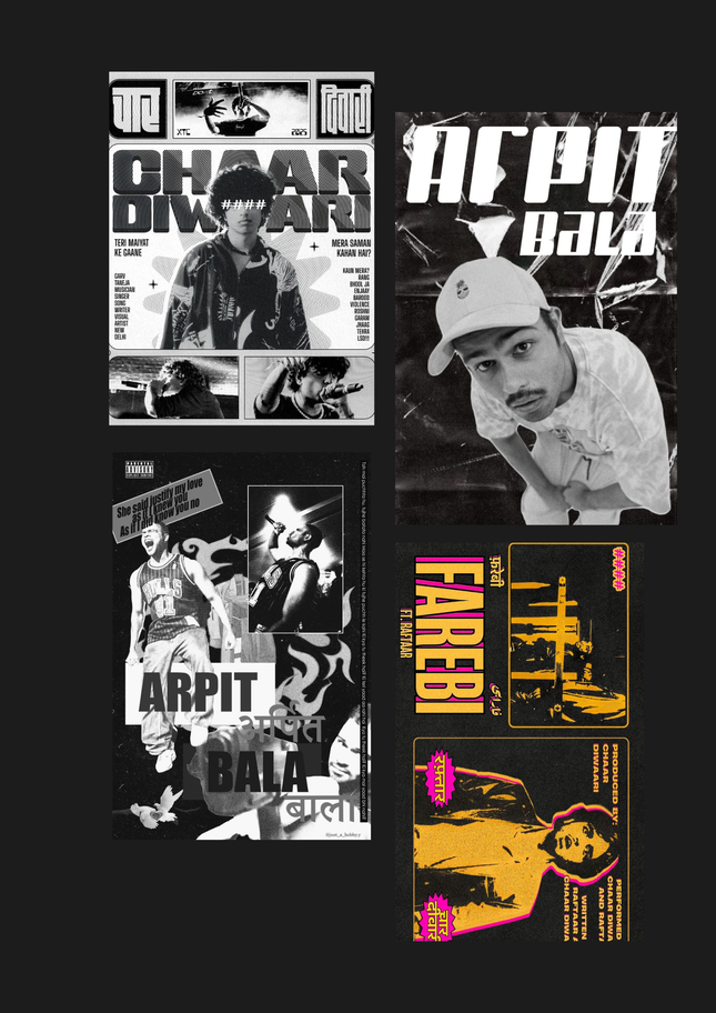 Room Makeover Poster Combo (Set of 4) – A4 Size