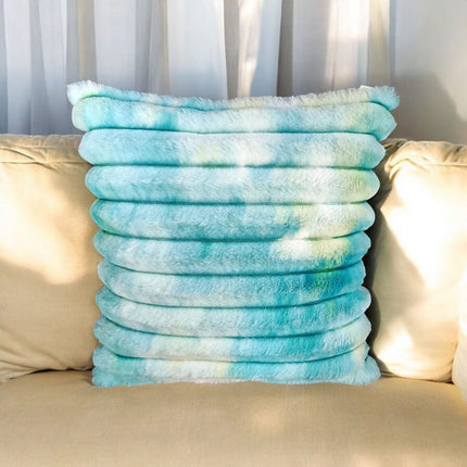 Rabbit Fur Tie & Dye Cushion covers