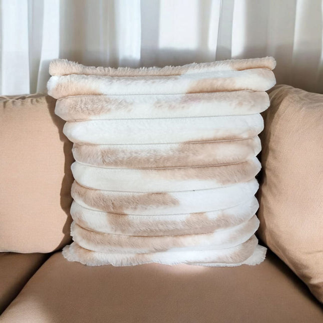 Rabbit Fur Tie & Dye Cushion covers