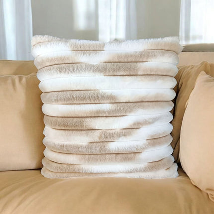 Rabbit Fur Tie & Dye Cushion covers