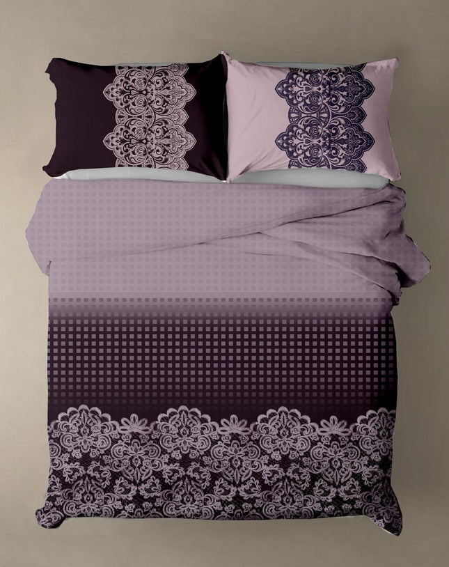 Rose Garden Bedsheet - King Size Cotton Bedsheet