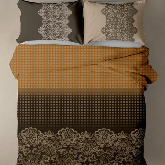 Rose Garden Bedsheet - King Size Cotton Bedsheet