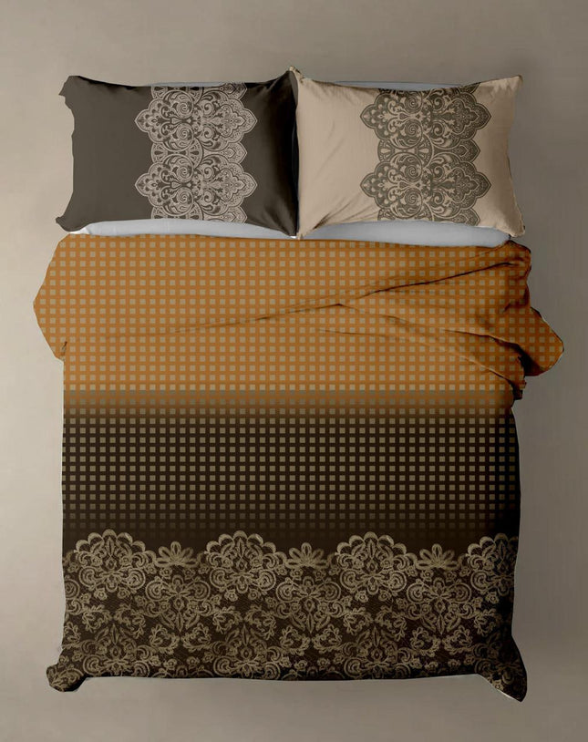 Rose Garden Bedsheet - King Size Cotton Bedsheet