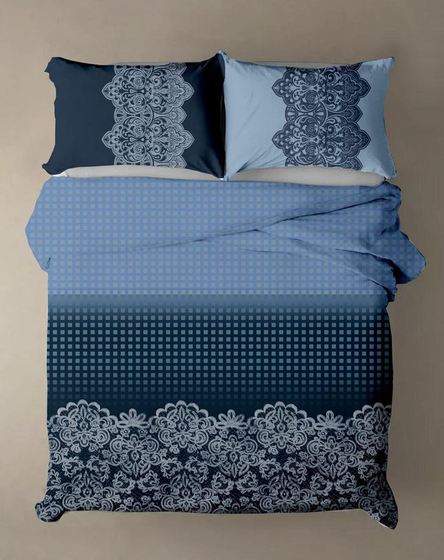 Rose Garden Bedsheet - King Size Cotton Bedsheet