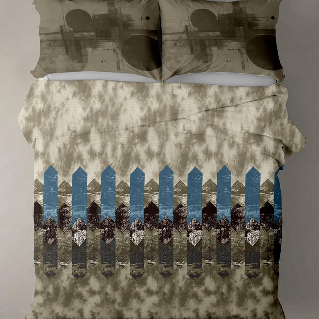 Rose Garden Bedsheet - King Size Cotton Bedsheet