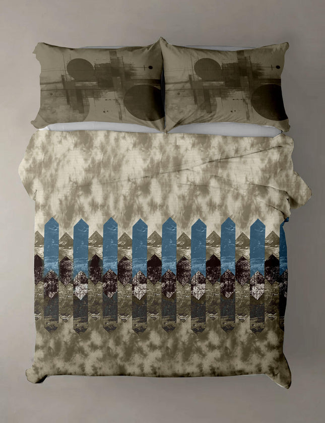 Rose Garden Bedsheet - King Size Cotton Bedsheet