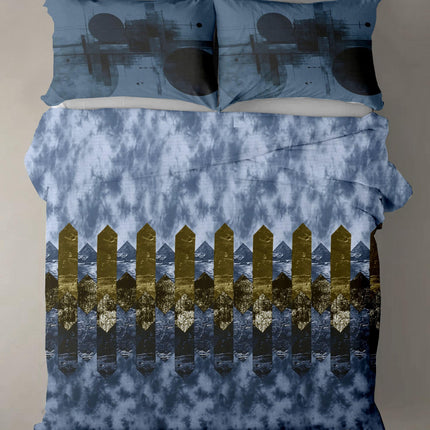 Rose Garden Bedsheet - King Size Cotton Bedsheet