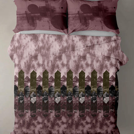 Rose Garden Bedsheet - King Size Cotton Bedsheet