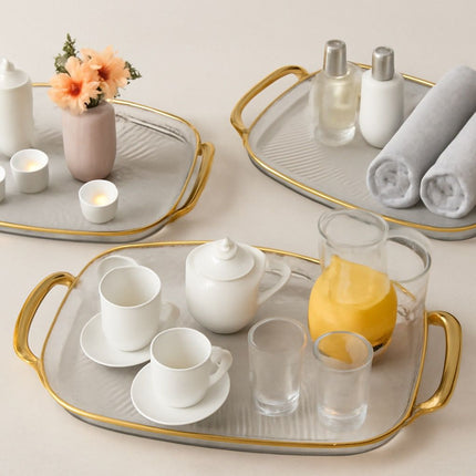 Tray set of 3