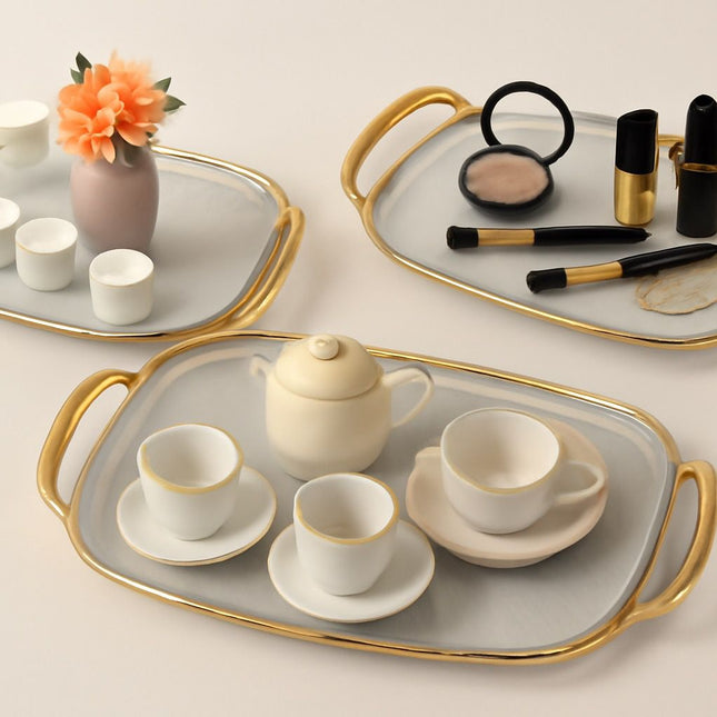 Tray set of 3