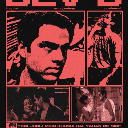 Dev D – Movie Poster (A4 Size)