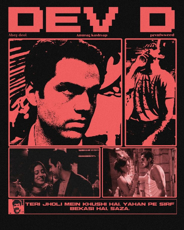 Dev D – Movie Poster (A4 Size)